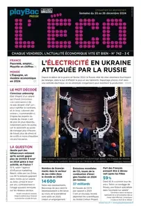 L'ÉCO N.742 - 20 Décembre 2024