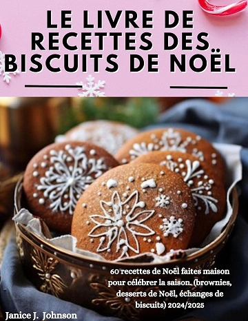 Le livre de recettes des biscuits de NOËL